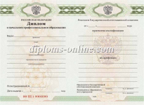 Диплом ПТУ с 2010 года